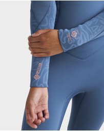 Billabong - Girls 8 to 14 4/3mm Synergy Natural Chest Zip Wetsuit