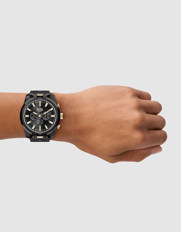 Diesel - Split Black Chronograph Watch