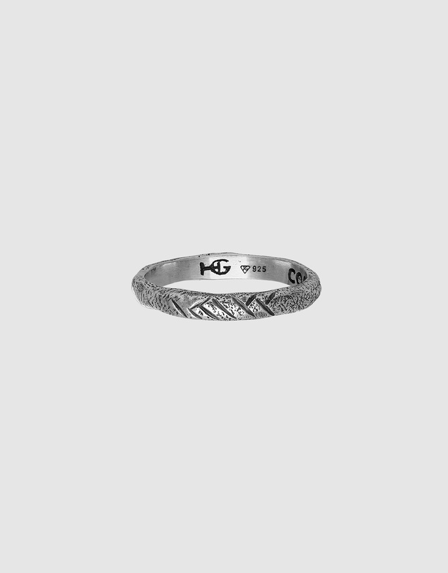 Haze & Glory - ICONIC EXCLUSIVE - Coconut Society Stacking Ring in 925 Silver