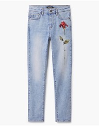 Desigual - Pink denim pants