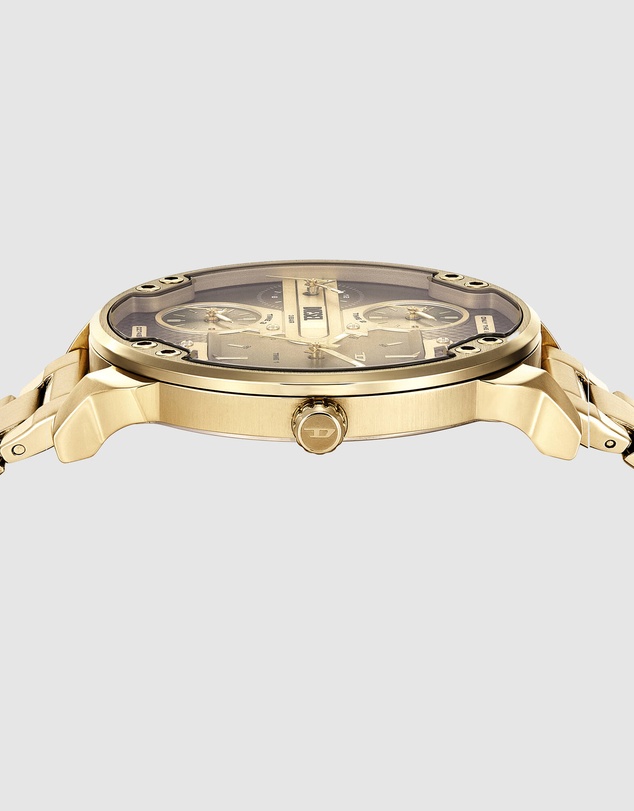 Diesel - Mr. Daddy Slim Gold Tone Analogue Watch