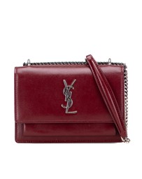 Pre-Loved by Azura Reborn - Pre-Loved Calfskin Monogram Sunset Chain Wallet