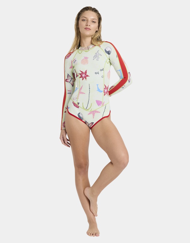 Billabong - Womens Glider Back Zip Springsuit