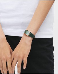 Daniel Wellington - Bound 32x22mm Crocodile Emerald