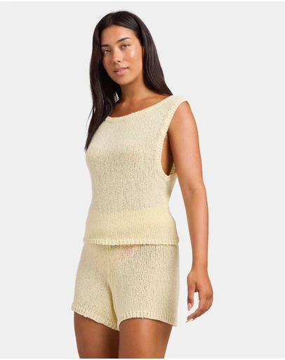 Roxy - Womens Golden Elastic Waist Shorts