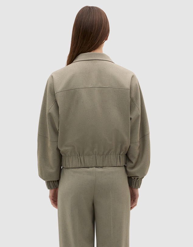 Seed Heritage - Nep Weave Bomber Jacket