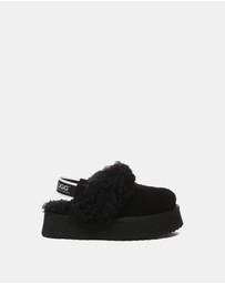EVERAU - Australian Shepherd Ugg Waffle Curly Platform Cow Suede Upper House Shoes