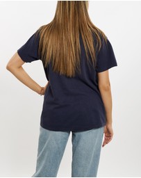 Vintage by The Real Deal - Pre Loved - 90s University of Michigan 'Wolverines' Tee
