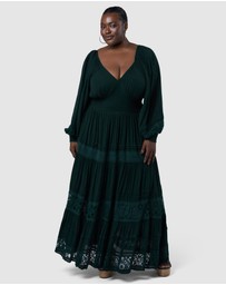 The Poetic Gypsy - Sunset Shadows Maxi Dress