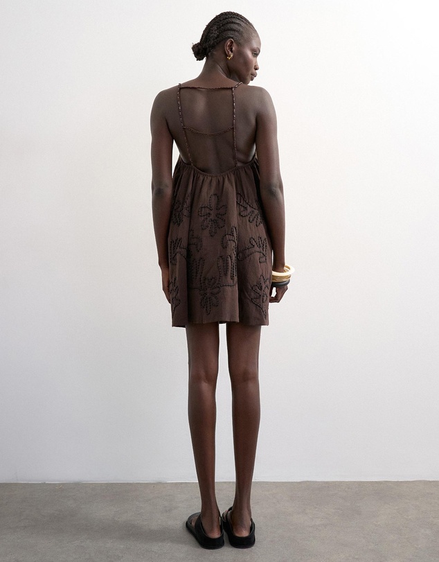 TOPSHOP - Tsmia Trapeze Mini Dress Wvn