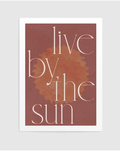 Olive et Oriel - Lacgeret Simple No74 by Treechild Art Print