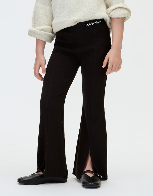 Calvin Klein Jeans - Girls Rib Flare Pants