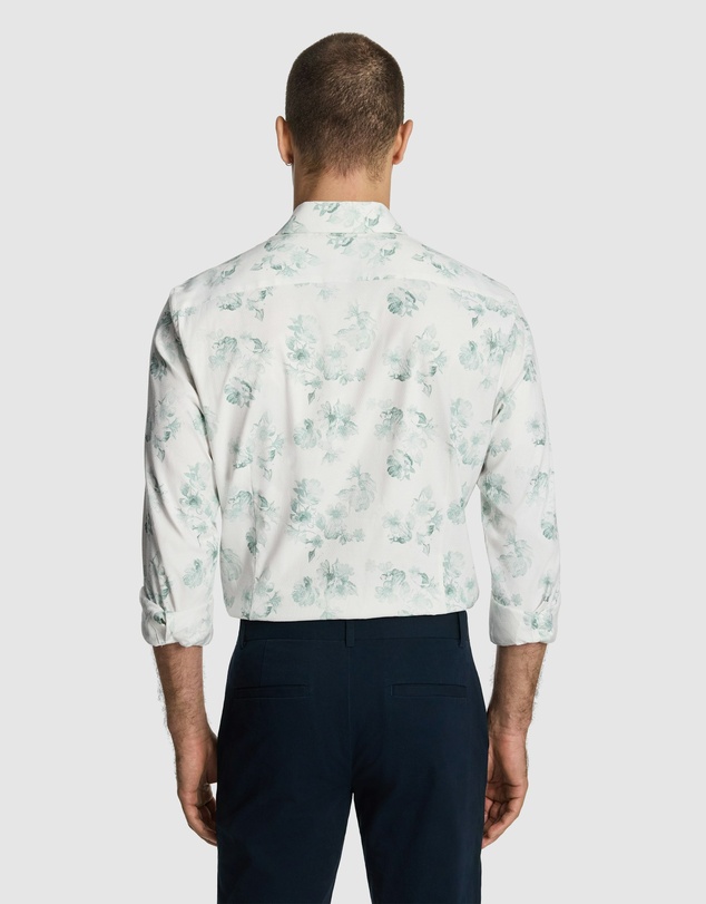 yd. - Catalunya Slim Floral Shirt
