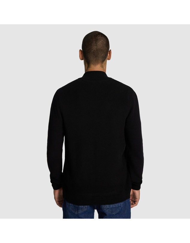 yd. - Adam Zip Through Knit Cardigan