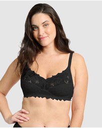 Sans Complexe - Coton d'Arum Organic Cotton Wirefree Lacy Bra