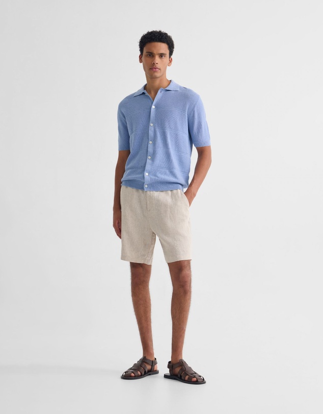 Oxford - Jack Knitted Button Up Shirt