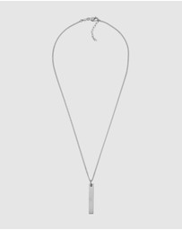 Fossil - Fossil Vintage Casual Silver Necklace JF03988040