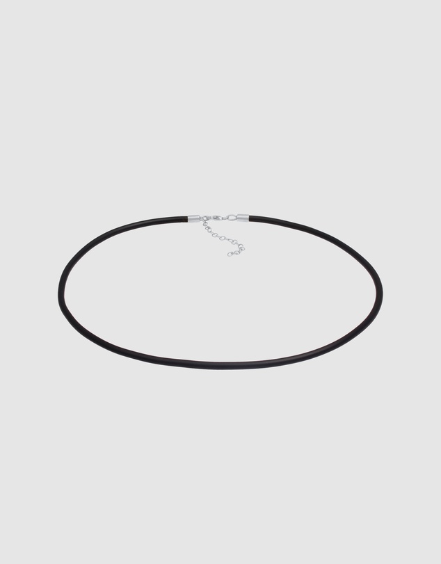 Elli Jewelry - Necklace Textile Chain 925 Sterling Silver