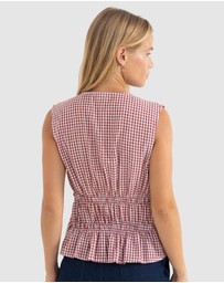 Rhythm - Tie Front Top
