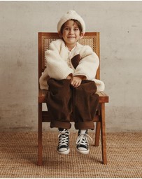 Alfred - Margot Shearling Jacket I Natural