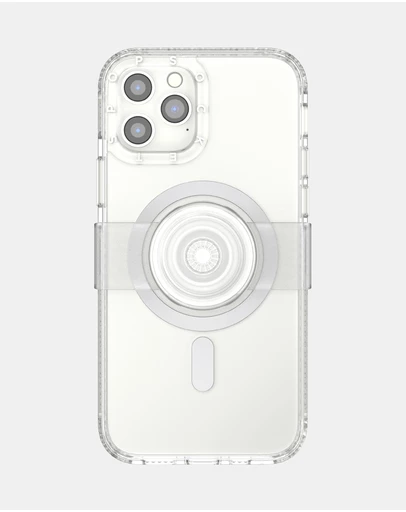 PopSockets - POPCASE MagSafe iPhone 12/12 Pro Protective Phone Case & Phone Grip Holder