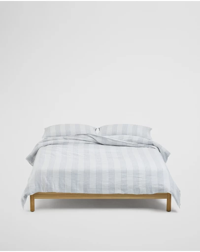 Country Road - Skye Linen King Quilt Cover