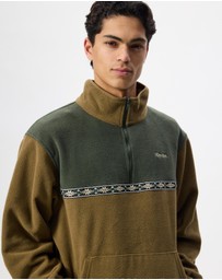 Rhythm - Alder Half Zip Pullover