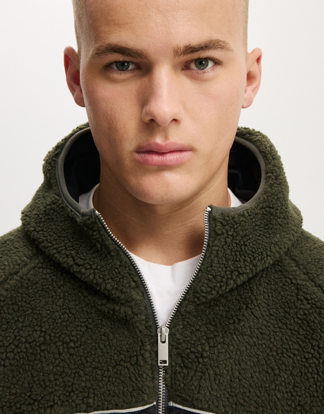 Cotton On - Hooded Teddy Jacket