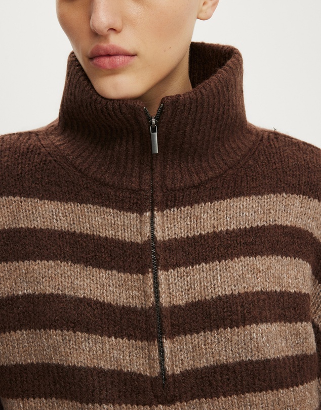 Cotton On - Luxe Funnel Zip Pullover