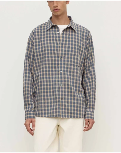 Assembly Label - Taj Check Long Sleeve Shirt