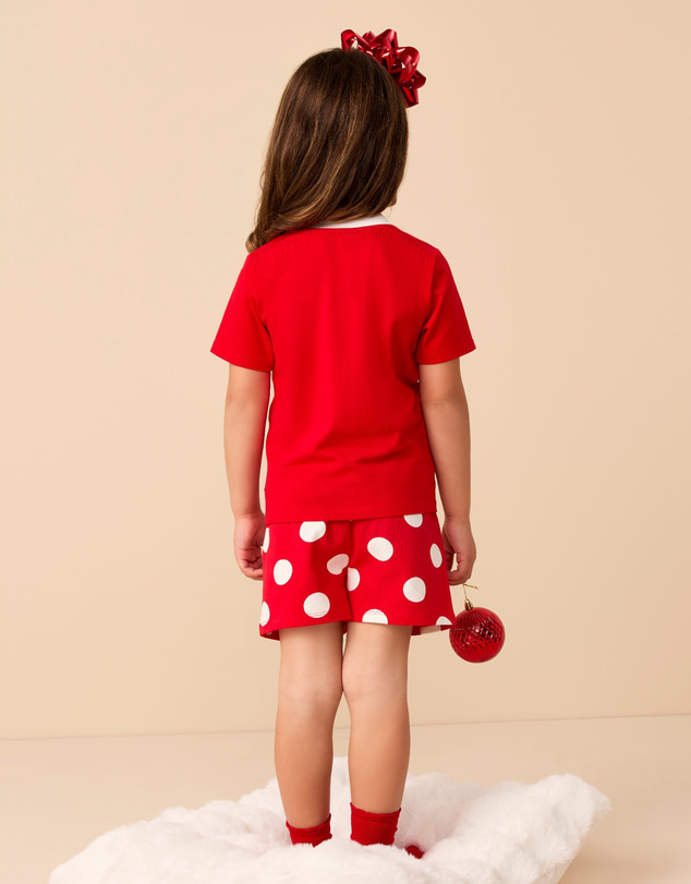 Rock Your Kid - Signature PJ Set in Holiday Red
