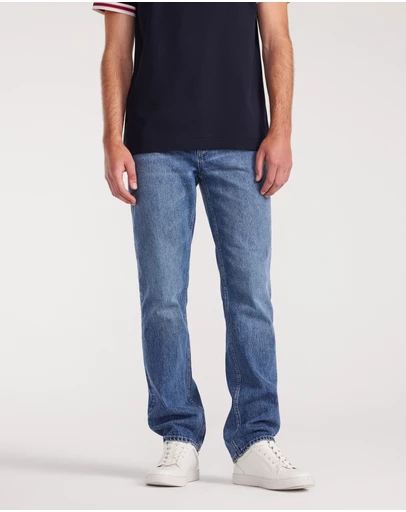 Calibre - Straight Fit Mid Wash Jeans Indigo