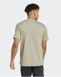 adidas Sportswear - Camo Linear Graphic Tee Mens