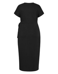 City Chic - Mae Side Tie Midi Dress