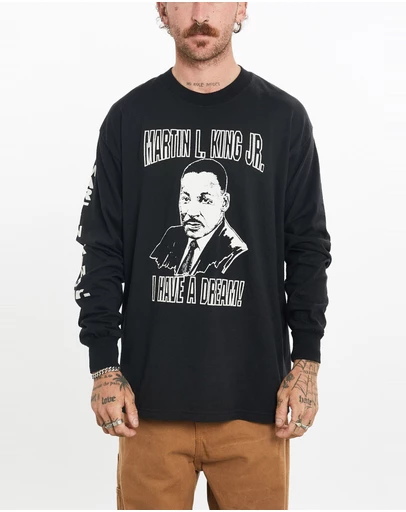 Vintage by The Real Deal - Pre Loved - Vintage Martin Luther King Jr. Long Sleeve Tee