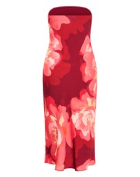 City Chic - Amari Lily Print Dress