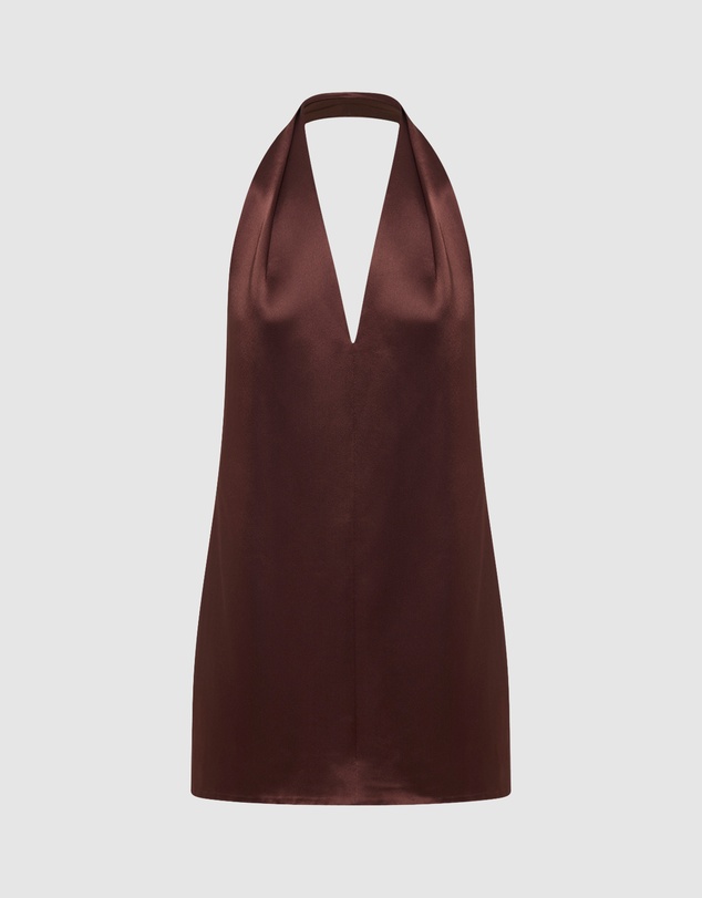 Shona Joy - Savanna Halter Neck Mini Dress