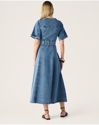 MOS The Label - Aveline Denim Dress