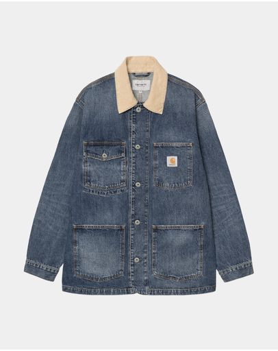 Blue & Dusty H Brown Dark Used Wash