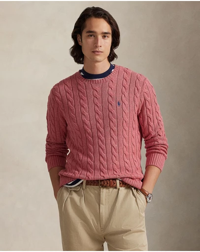 Polo Ralph Lauren - Cable-Knit Cotton Sweater