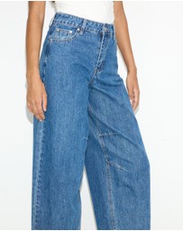 Dazie - Palma Mid Rise Barrel Jeans