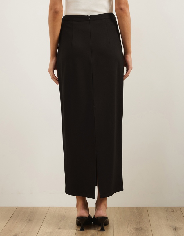 Atmos&Here - Ponte Pencil Maxi Skirt