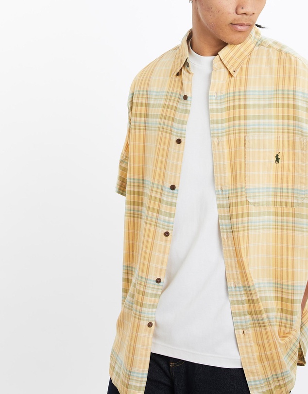 Vintage by The Real Deal - Pre Loved - Vintage 90s Polo Ralph Lauren Short Sleeve Button Up Shirt