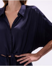Marcs - Thalia Tie Front Blouse