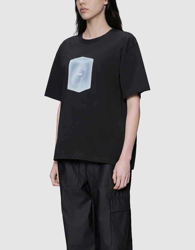 RAINS - Women's Classic T-Shirt Liquid Black