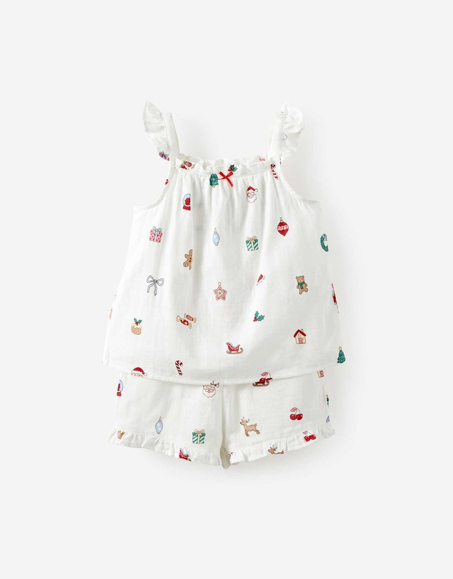 Cotton On Kids - Adults Babydoll Family Christmas Pj Set
