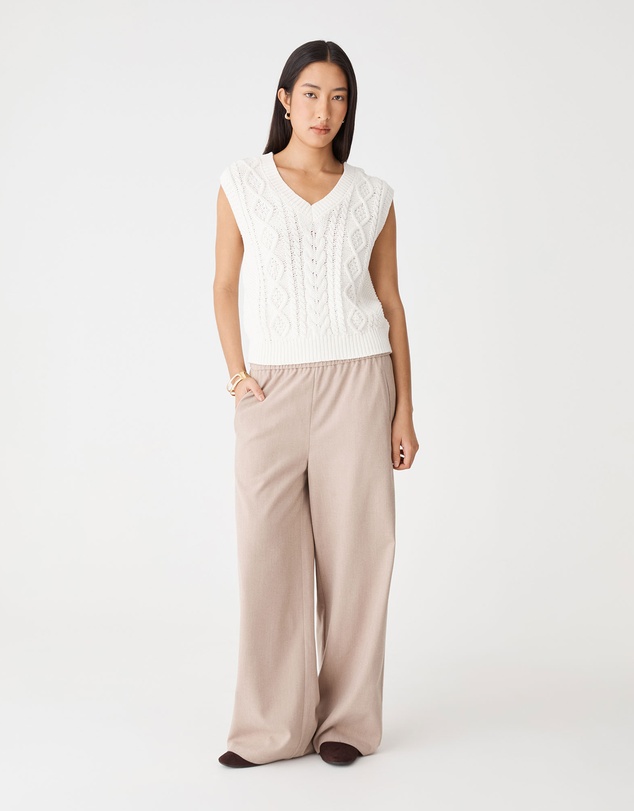 Forcast - Poppy Sleeveless Cable Knit
