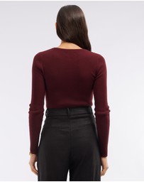 Amelius - Afina Long Sleeve Knit Top