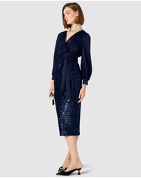 SACHA DRAKE - Sequin Pencil Skirt