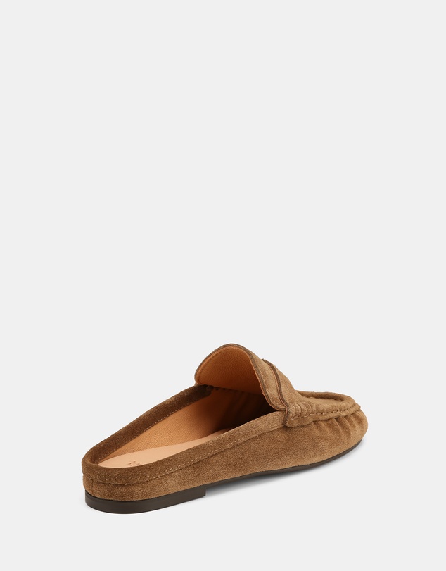 Wittner - Bronn Suede Leather Backless Loafers